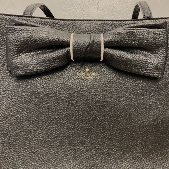 Kate Spade large black tote bag ♠️ - Picture 2 of 10